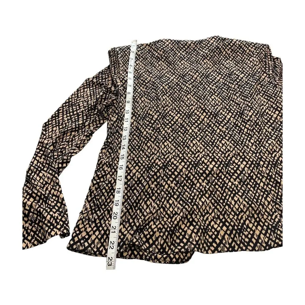 Jessica Howard Jacket Black and Brown Stretch Lightweight Women’s Size 14 - Picture 5 of 8